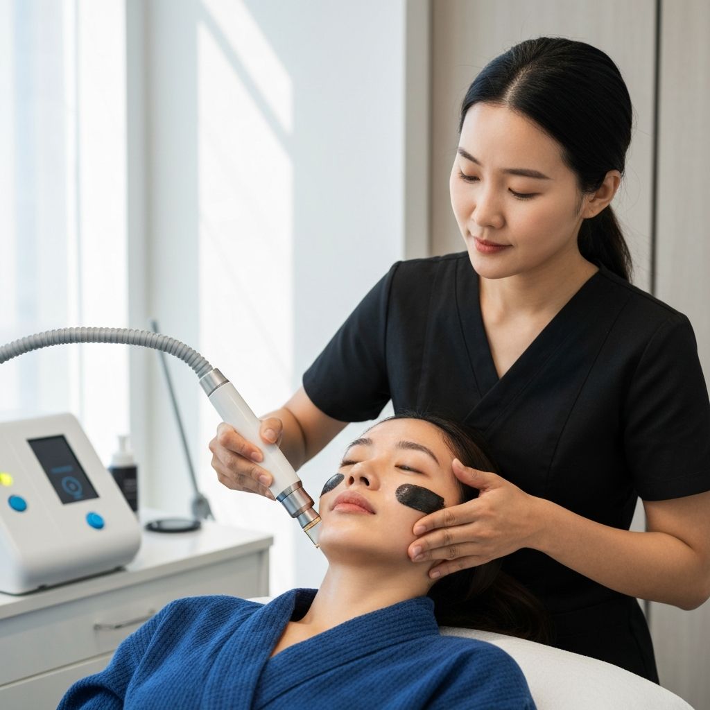 Hollywood Peel carbon laser facial