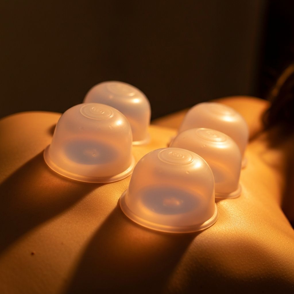 Terapia de ventosas en espalda